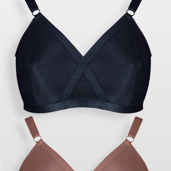 Total Support 44DD+None Wire Bras 2 Pack (100-122cm Bust) British size 39”-48” - Picture 1 of 5